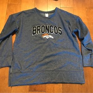 Denver Broncos Puffed Logo long sleeve NFL Sleepwear